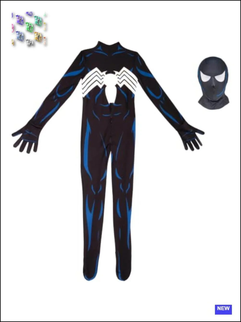 Spider-Man Youth Zentai Costume Jumpsuit with Mask